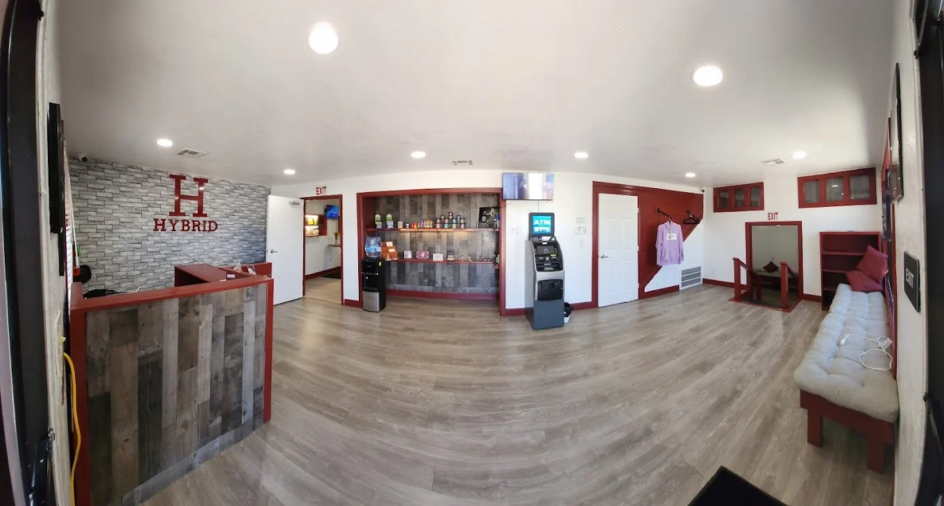 Instore view of Hybrid Cannabis Dispensary - Oklahoma City Oklahoma