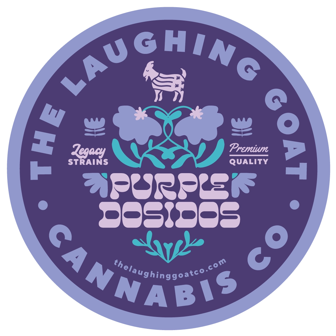 PURPLE DOSIDO Strain Sticker