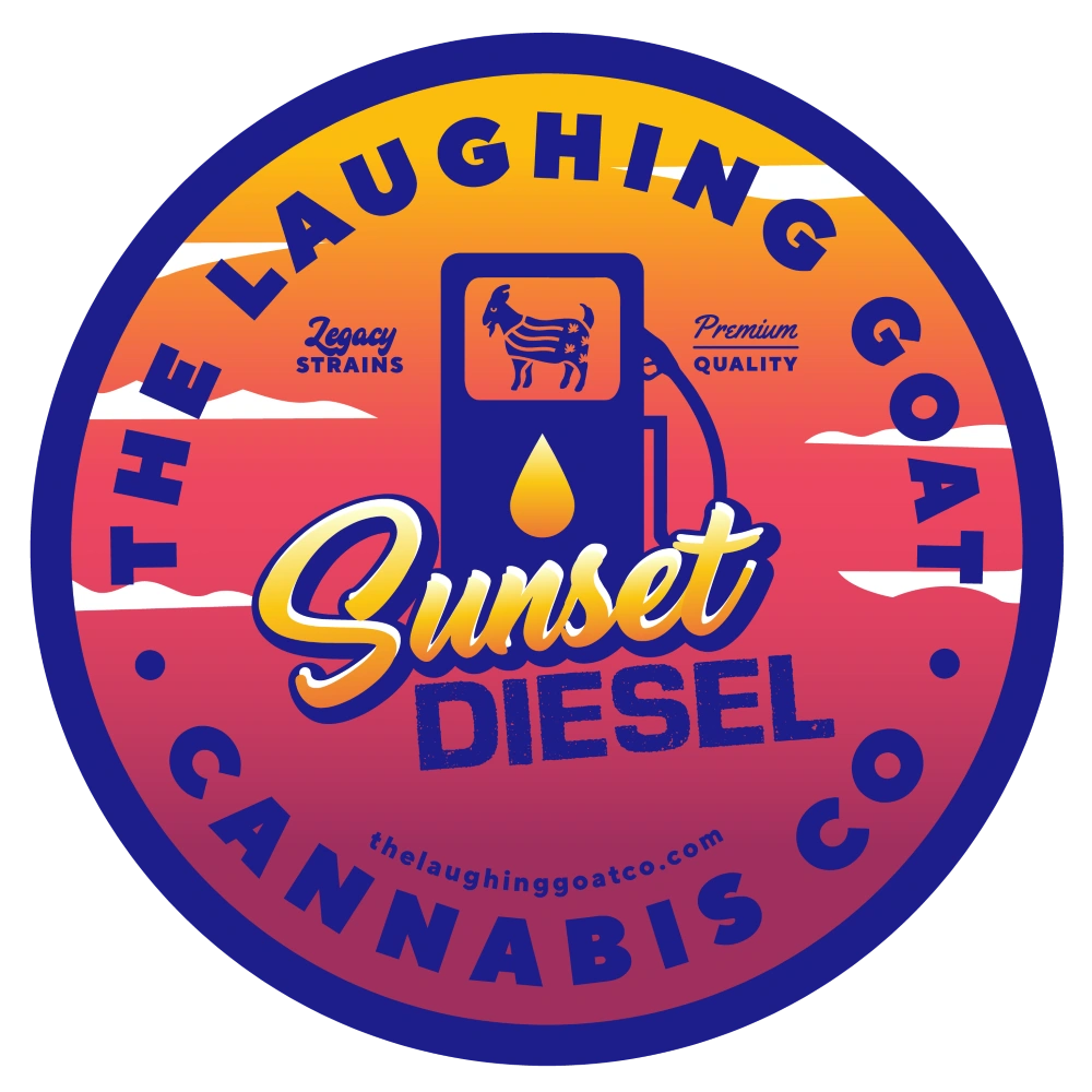 SUNSET DIESEL Strain Sticker
