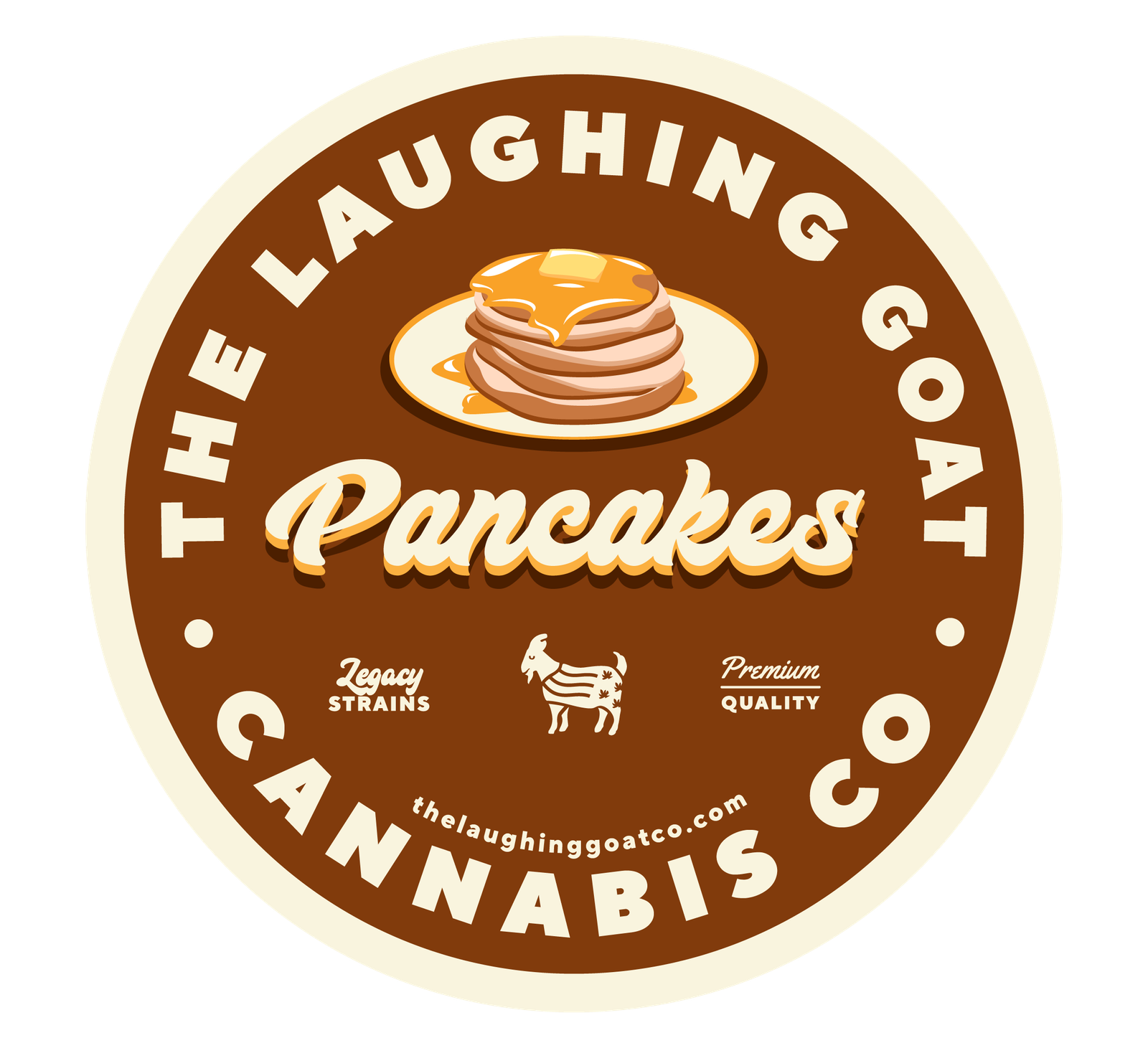 pancakes Strain Sticker